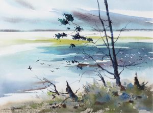 John Herreilers: LANDSCAPE, OVERLOOKING THE BAY