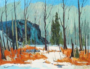 Robert Lee Chadwick: END OF WINTER, HALIBURTON