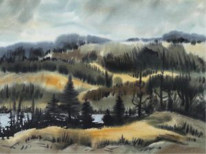 Stanford Earl Blodgett: SPRUCE TREES