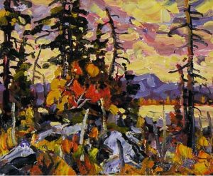 Rod Charlesworth: AUTUMN SHRUB
