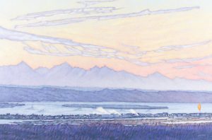 Deborah Lougheed Sinclair: DUSK ON THE MACKENZIE