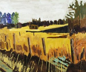 Maxwell Bennett Bates: WINTER LANDSCAPE