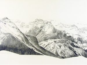 Ronald (Ron) William Bolt: MOUNTAIN DRAWING NO. 2