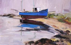 Douglas Ferguson Elliot: “BEACHED BOAT!” INDIAN HARBOUR N.S.