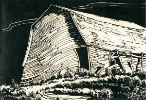 Margaret Dorothy Shelton: BARN AT LOMARD