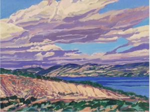 William (Bill) Duma: CLOUDS OVER OKANAGAN LAKE