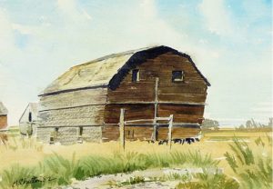 Margaret Dorothy Shelton: UNTITLED (OLD BARN)