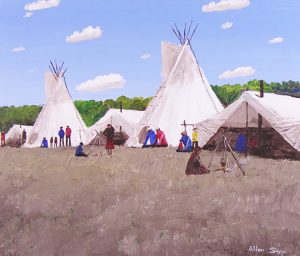 Allen Sapp: INDIAN DAYS