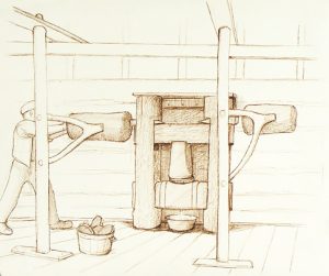 William Kurelek: OIL PRESS