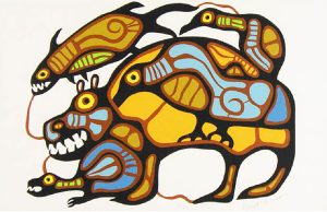 Norval H. Morrisseau: BEAR SPIRIT
