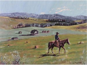 Richard (Dick) Audley Freeman: DESERTED FARM