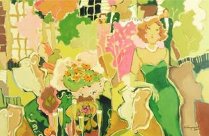 Claudette Castonguay: UNTITLED (WOMAN IN GREEN)