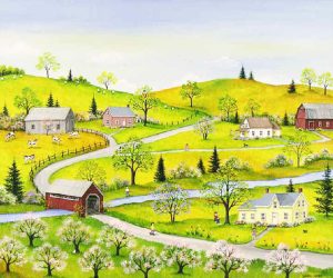 Sharon Mark: APPLE BLOSSOMS, LILACS & TULIPS