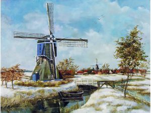 Richard (Dick) van den Hoogen: UNTITLED (WINDMILL)