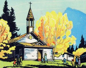 Margaret Dorothy Shelton: FIRST CATHOLIC CHURCH AT BANFF