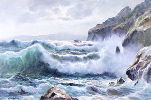 Guido Odierna: UNTITLED; CRASHING WAVES