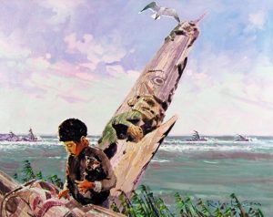 Robert Genn: THE OLD K’SAN POLE AND PETER OWL