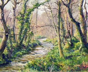 Louis Denys: UNTITLED (FOREST PATH)