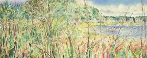 Rebecca Perehudoff: SHORE THROUGH THE TREES
