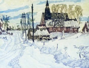 Nicholas Hornyansky: DECEMBER SUNDAY