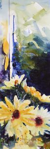Henry deJager: UNTITLED (YELLOW FLOWERS)
