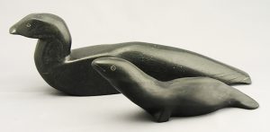 Unidentified Inuit Artist: LOON  |  SEAL
