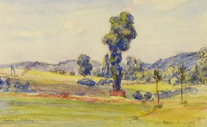 Franklin Milton Armington: PAYSAGE A ST. REMY