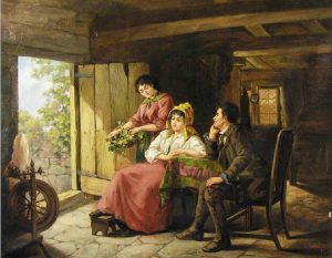 C. Hebbert: UNTITLED; AFTERNOON CONVERSATION