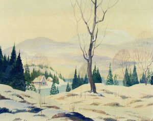 Graham Noble Norwell: UNTITLED (WINTER LANDSCAPE)