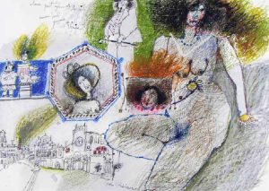 Theo Tobiasse: CHACUN PEUT EPERCEVOIR LE CIEL, COMME UNE GRAVURE DE VENISE