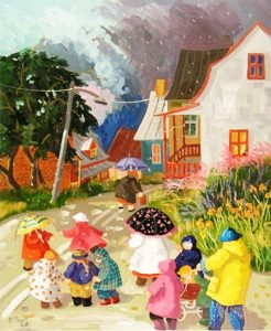 Pauline Thibodeau Paquin: ENTRE LA PLUIE ET LE BEAU TEMPS