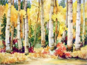 Irene Wahl: ASPENS IN SEPTEMBER