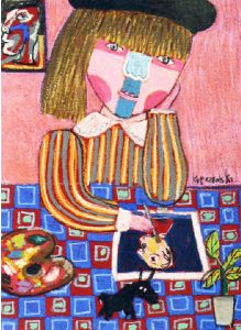 Zbigniew Stanley Kupczynski: UNTITLED; YOUNG ARTIST