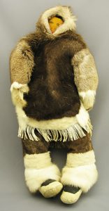 Unidentified Inuit Artist: TWO INUIT DOLLS