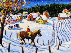 Rod Charlesworth: A RIDE IN THE SNOW