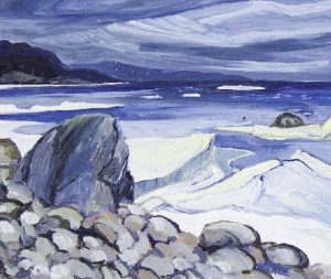 Lawrence Nickle: LAKE SUPERIOR NEAR SAND RIVER, ALGOMA