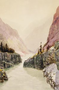Frederic Marlett Bell-Smith: HELL’S GATE, FRASER CANYON