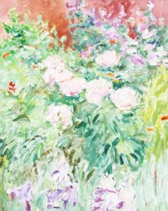Dorothy Elsie Knowles: PEONIES AND IRIS