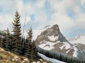 Earl Cummins: PEAK SOUTH OF EXSHAW