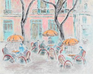 Gladys Eleanor Montgomery: A PARIS CAFÉ