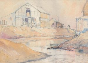Henry George Glyde: OLD BARN
