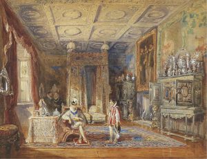 William Frederick Lake Price: THE KING’S BED CHAMBER, KNOLE, KENT