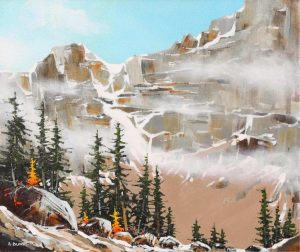 Allan Dunfield: AUTUMN HIKE (AN AUTUMN MORNING HIKE IN YOHO NATIONAL PARK, BEFORE WINTER CLOSES IT OFF FOR A REST)