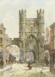 Louise J. Rayner: MONKS BAR, YORK