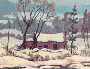 William Parsons: WINTER BARN, HUNTSVILLE