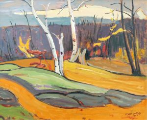 Ralph Wallace Burton: LATE AUTUMN, DUNROBIN, ONTARIO