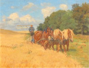 Rheinholt Nielsen: COMBINING WITH HORSES