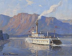 John Eric Benson Riordon: PADDLE  STEAMER