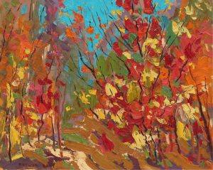 Arthur George Lloy: WOODS IN OCTOBER