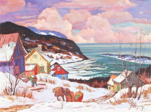 Claude Langevin: SUR LES HAUTEURS DE BAIE ST-PAUL